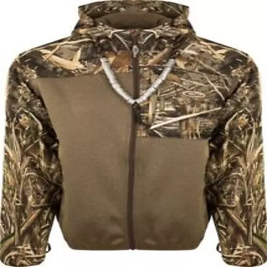 DRAKE WATERFOWL SYSTEMS MST ENDURANCE HYBRID CAMO LINER JACKET FULL ZIP W/ HOOD