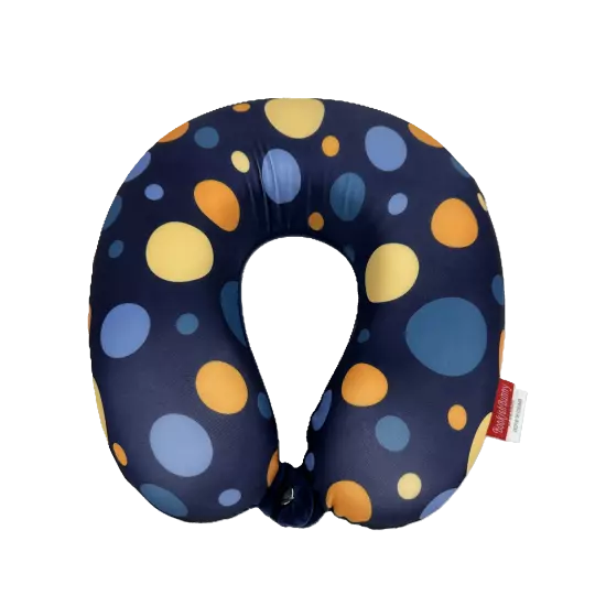 Bookishbunny Kids Memory Foam Neck Head Support Pillow Travel Car Airplane Home