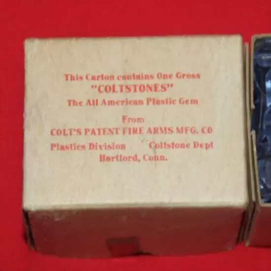 Colt Firearms Factory Coltstones full box 1940s Very Rare 