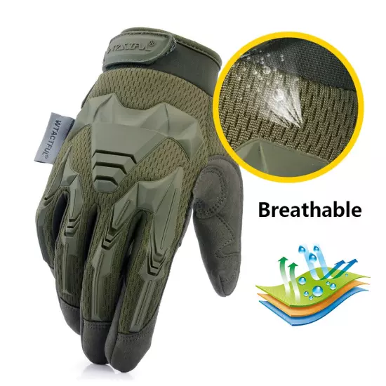 Tactical Gloves Touchscreen Bicycle Glove Sports Climbing Full Finger Mittens