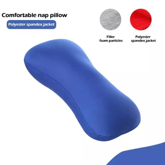 Micro Microbead Pillow Cushion Travel Bolster Office Nap 2024 U Rest Pillow T4M6