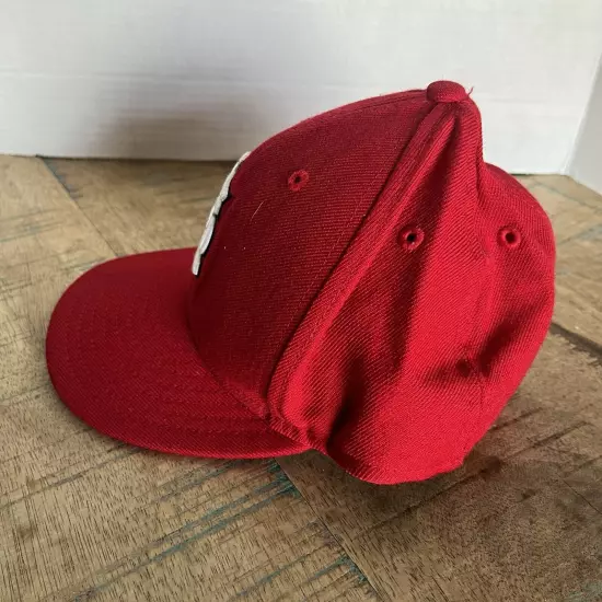 St Louis Cardinals MLB Red New Era Hat Fitted Youth Size 6 3/8 Baseball Cap