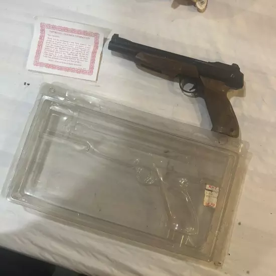 VIINTAGE 1985 DAISY POWER LINE CO2 BB PISTOL MODEL 1200 IN ORIGINAL Packaging