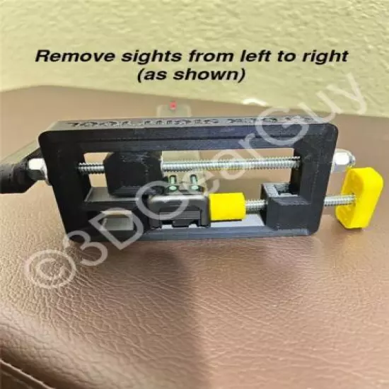 Glock Gunsmith Armorer's Sight Tool, Bench Block, Magwell Vice Block Combo