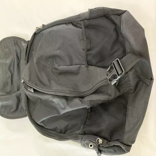 Harley Davidson Black Motorcycle Backpack with Helmet & Padded Laptop Pockets