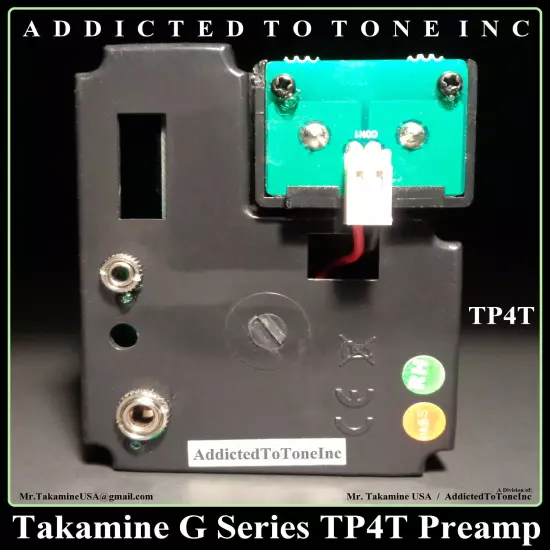 Takamine G Series TP4T Preamp / NOS / Original Revision / Authorized Dealer