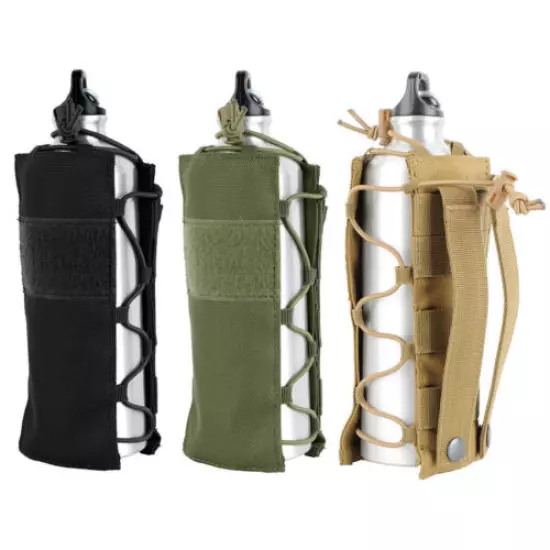 Water Bottle Pouch 1050d Nylon Military Canteen Cover Holster Outdoor Travel Bag