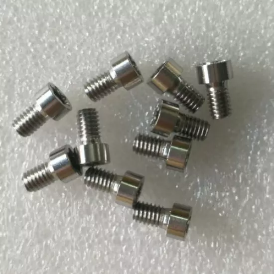 6pcs Screws for Taylormade M1 M3 SLDR R15 Driver Slider Weight (Without Weight)