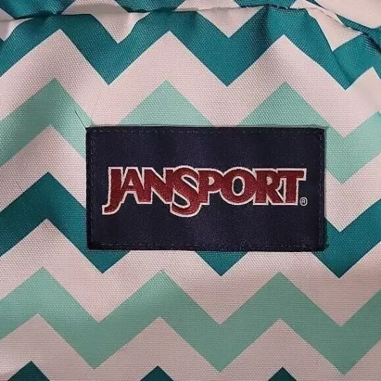 Jansport SuperBreak Backpack very nice chevron