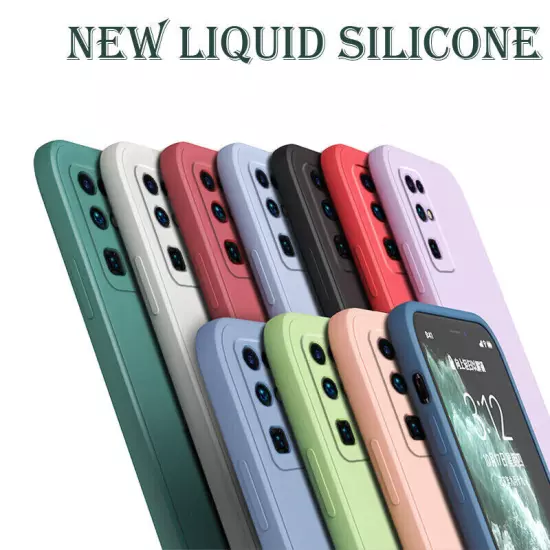 For Xiaomi Redmi Note 13 Pro+ 12 12S 11 13C Liquid Silicone TPU Phone Case Cover