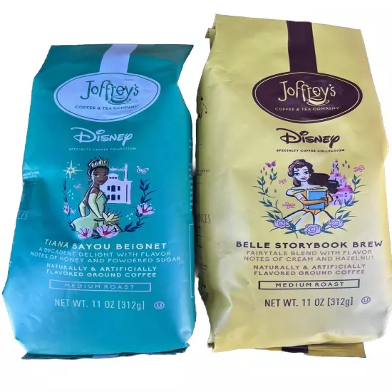 Joffrey's Coffee - Disney Resort Belle Storybook Brew, Tiana’s Bayou Beignet X2