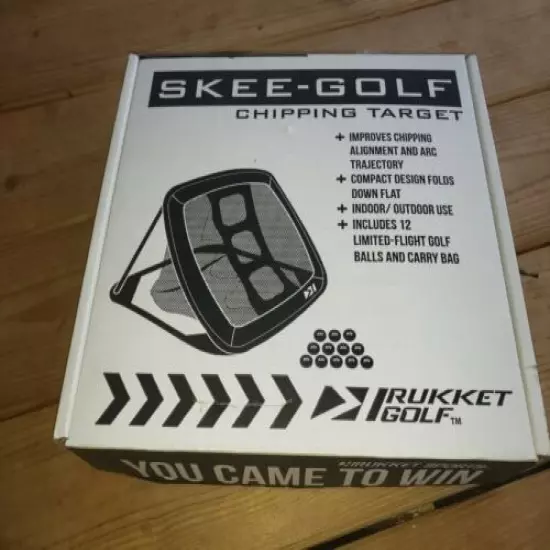 Rukket Golf Skee Golf Chipping Target Compact Design yellow (D6)