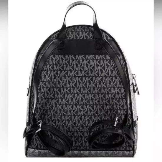 Michael Kors black multi rhea medium backpack NWT (298.00)