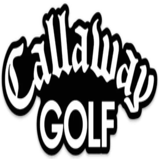 Callaway Golf Name Monogram Logo Type Die-cut MAGNET