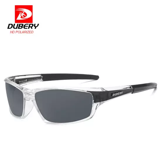 DUBERY Polarized Sports Sunglasses for Men Women Cycling Fishing Driving Glasses