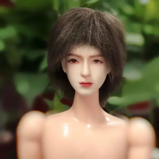 Handmade Toy 1/12 1/8 1/6 1/3 1/4 Doll Wig BJD/SD Doll Props Short Hair 1 Pcs