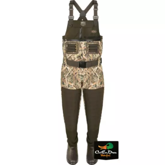 DRAKE WATERFOWL GUARDIAN ELITE 6 LAYER 2-N-1 CHEST WADERS BREATHABLE