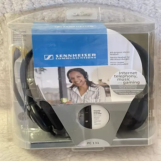 Sennheiser Communications Stereo Headset PC 131 New