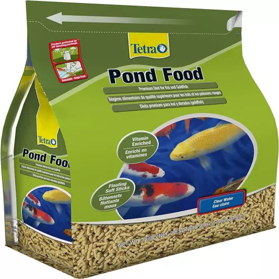 Tetra PondFood Premium Diet Koi & Goldfish Food, 1.25 lb