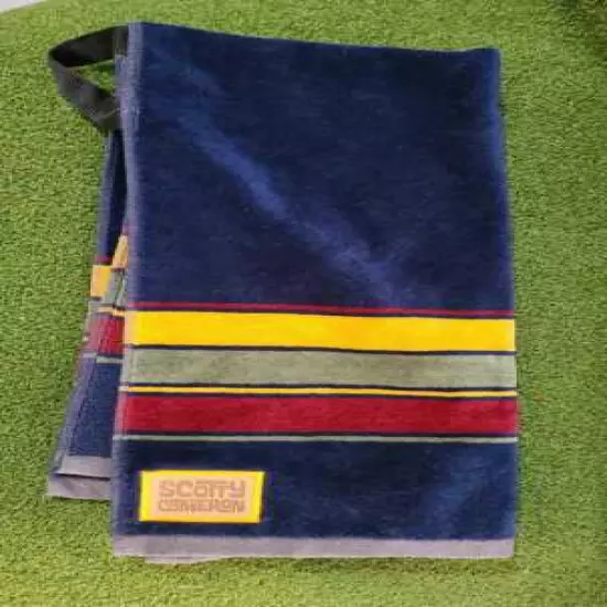 Scotty Cameron Gallery Rhythm Golf Towel, Blue Stripe- Good Condition!