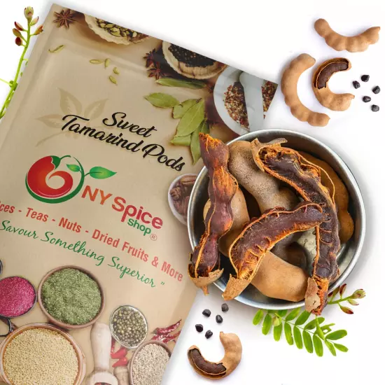 Sweet Tamarind Whole - Premium Quality - by NY Spice - FREE SHIP