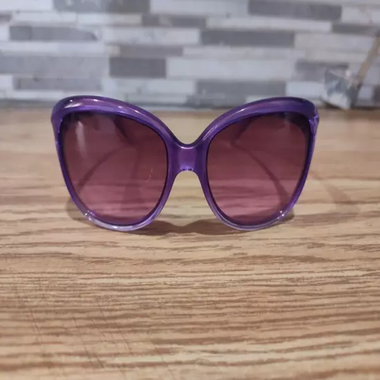 Oakley Women's Sunglasses Purple Transparent With Case