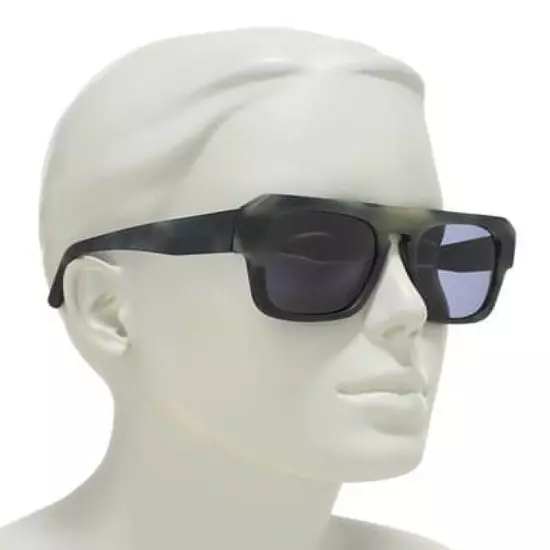 $385 Etro Navigator Sunglasses Matte Gray Havana Gray Lens Made in Italy NWT