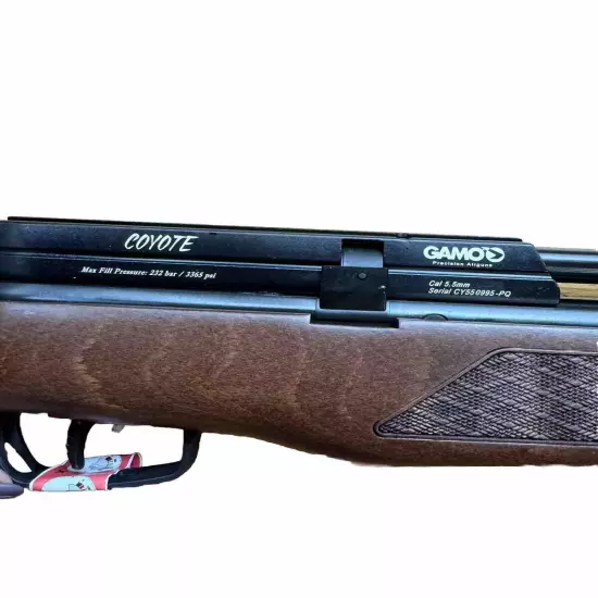 Gamo Coyote Whisper Fusion Pre-charged pneumatic PCP .22 caliber Air Rifle