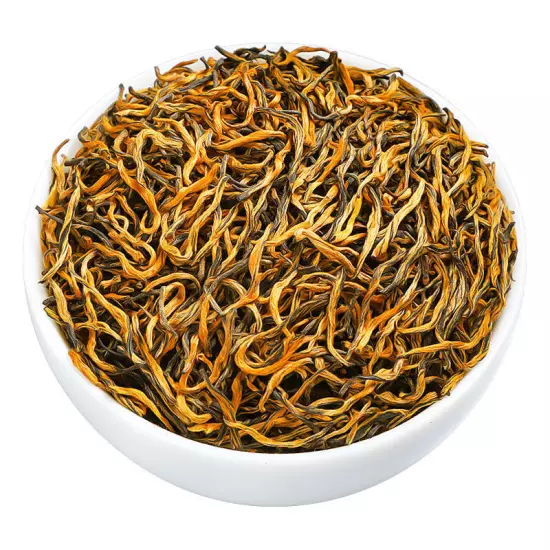 Special Grade Jin Jun Mei Wuyi Black Tea Authentic Honey Aroma Black Yellow Bud