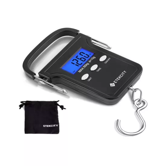 Luggage Scale, Suitcase Weight Scale with Hook for Travel Essentials, No: EHS-18