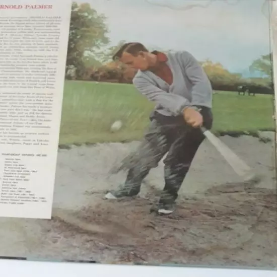 Arnold Palmer Instruction LP and Booklet