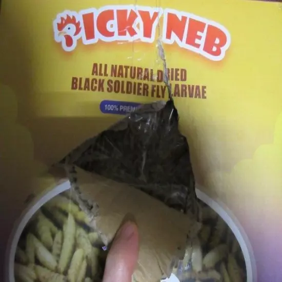 Picky Neb Non-GMO Dried Black Soldier Fly Larvae 10 lb for Chickens