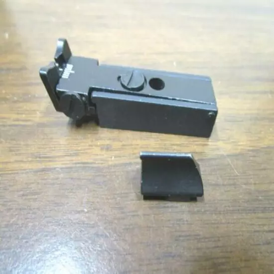 CVA Hawken Rifle & Pistol Adjustable Rear Sight & Front Bead Gun Sight "V" Notch