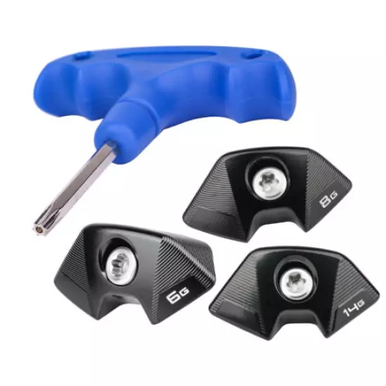 3pcs Golf Weights Tool For Taylormade Sim 2 Driver/Sim 2 MAX Back 6g+8g+14g