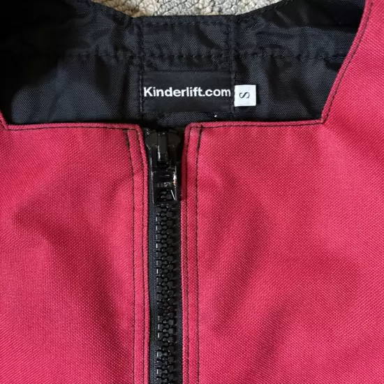 Kinderlift Kids Small Ski Lift Red Vest