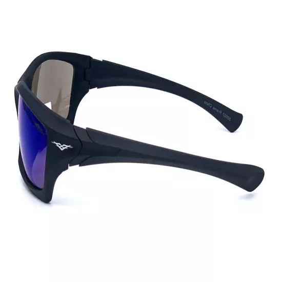 NEW VERTX FULL FRAME SPORT SUNGLASSES GREAT COMFORT MIRROR LENS 52007