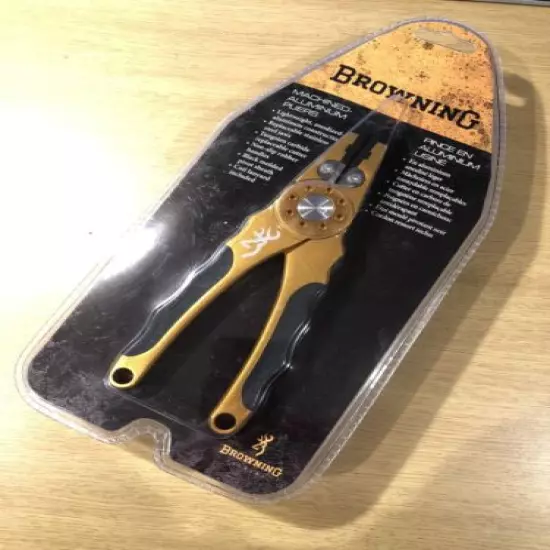 Browning Fishing 7'' Aluminum Pliers Brand New in seal