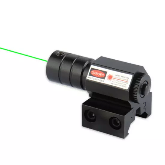 US Red /Green Dot Laser Sight For 11-20mm Picatinny Rail Rifle Weaver Hunting