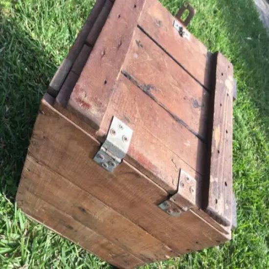 Vintage Large Wood Winchester? Ammo Box.