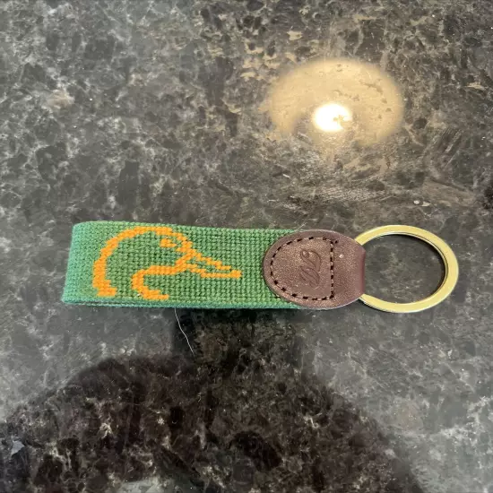 Ducks Unlimited Tucker Blair Needle Point Key Chain