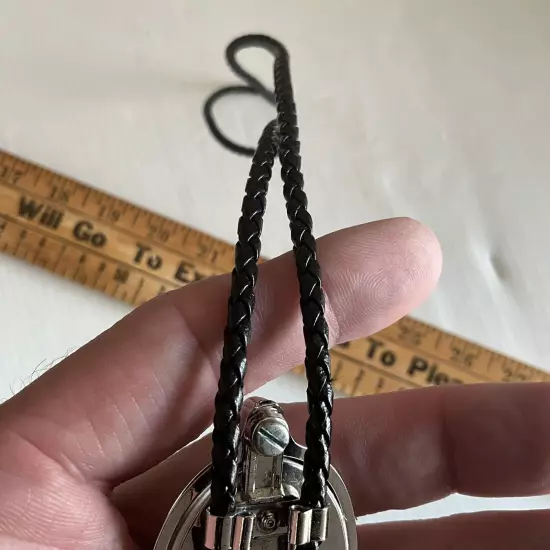 Natural Oval Stone Bolo Tie