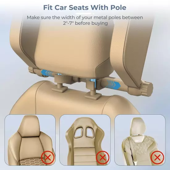 Almohada Reposacabezas De Coche Con Soporte Ajustable Cabeza Para Niños Y Niñas.