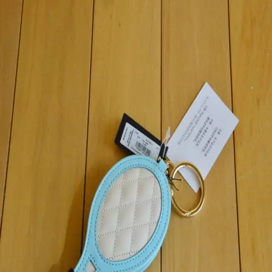 Kate Spade KF500 Grand Slam Small 3D Tennis Racquet Coin Purse