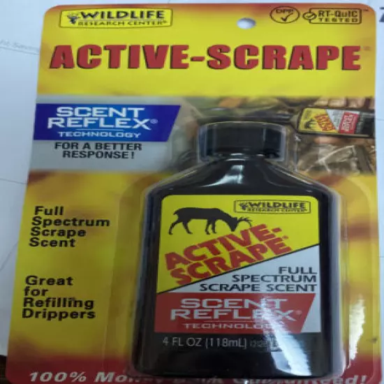 Wildlife Research Active Scrape Scent Deer Buck Doe Attractor 4oz