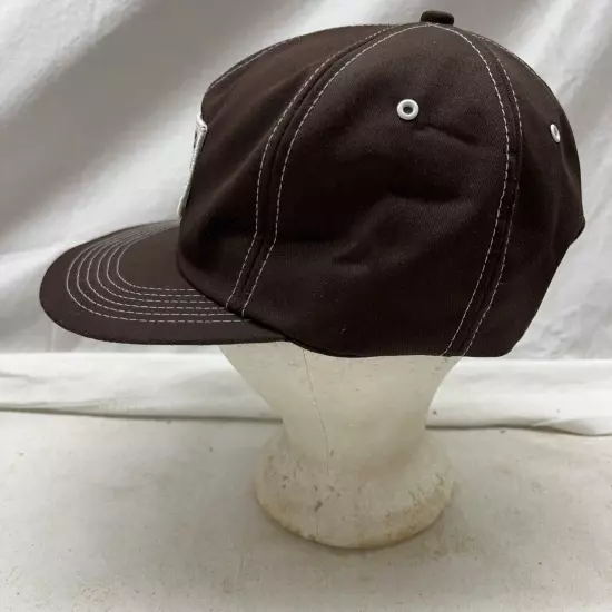 trucker hat baseball Cap Vintage Snapback K Products Patch Betaseed Farm Brown