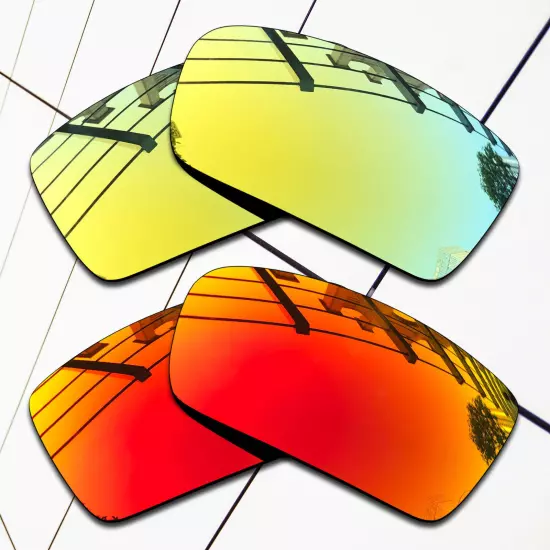 TRUE Polarized Replacement Lenses for-Oakley Gascan Frame OO9014 Multi-Colors