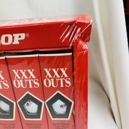 Dunlop XXX Outs Golf Balls No 4 New & Sealed 15 Ball Bonus Pack Vintage 