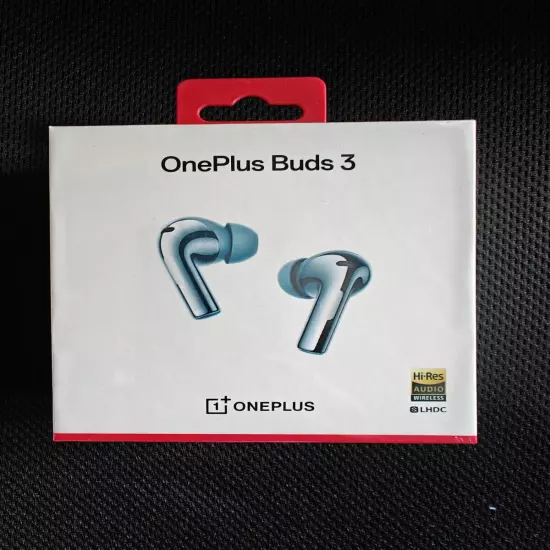 OnePlus Buds 3 E509A Splendid Blue Wireless Bluetooth Earbuds (New) 