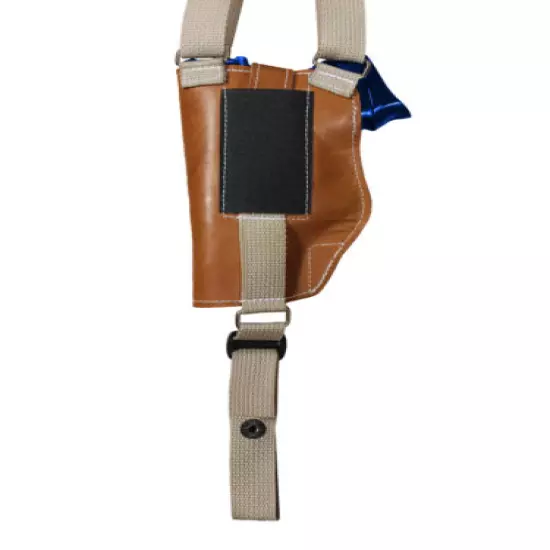 NEW Barsony Vertical Tan Leather Shoulder Holster Kel-Tec, SCCY Compact 9mm 40