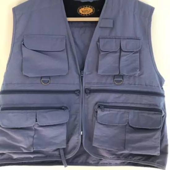 Classic WOOLRICH Men's Large Hunting Fishing Pockets Jacket Trail VEST